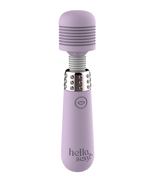 Bling Bling Wand Vibrator - Lilac