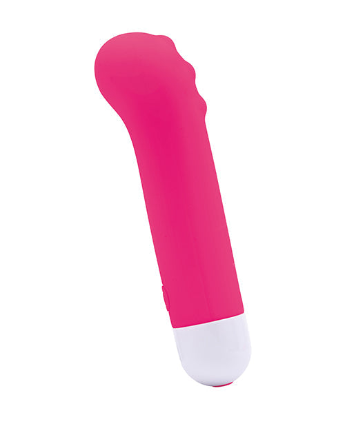 Bodywand Neon Mini Dotted G Vibe - Neon Pink