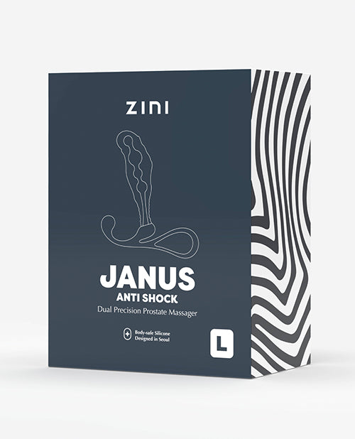 Zini Janus Anti Shock Prostate Massager - Large Black