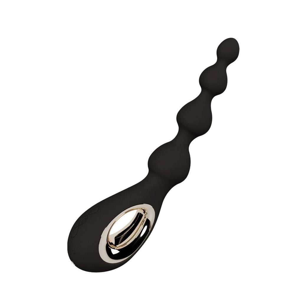 LELO Soraya Vibrating Anal Beads - Black