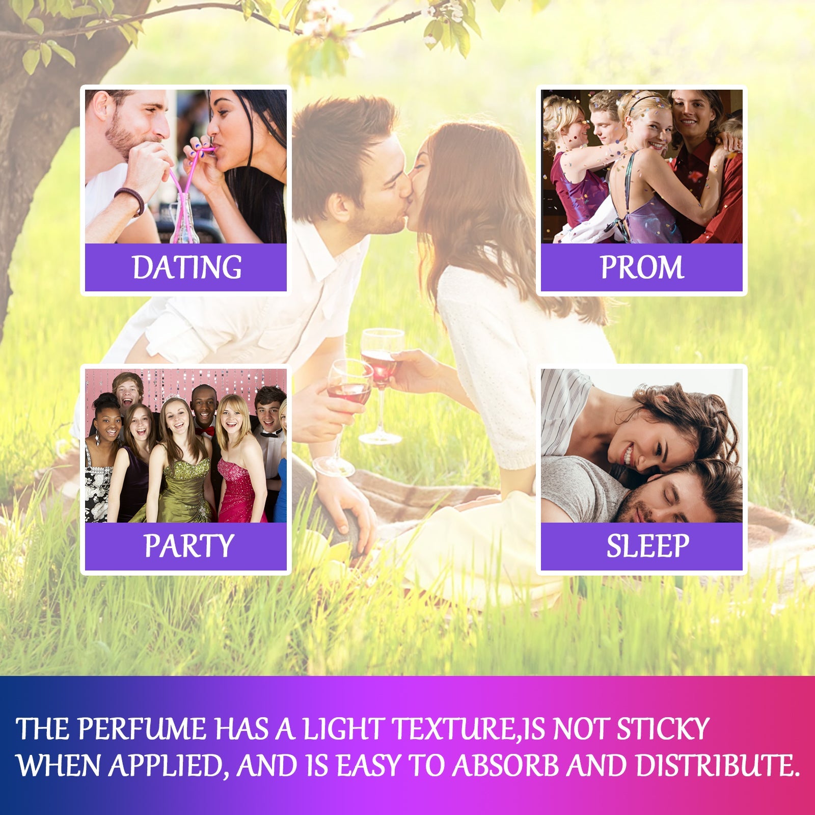Charm Ball Perfume, Fresh Niche Lasting Fragrance Couple Dating Atmosphere Perfume