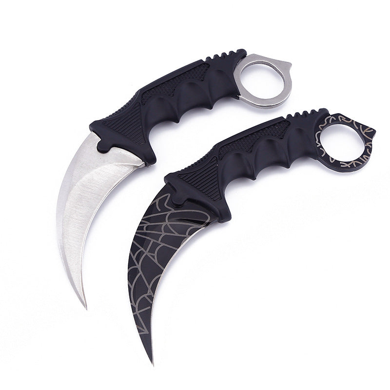 Outdoor Tactical Wilderness Survival Claw Knife Multifunctional Straight Knife Outdoor Non-Folding Pocket Knife