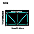 Ball Sensation Training Football Training Mat Anti slip and Wear resistant Rubber Mat Skills Enhancement Indoor Practice Mat