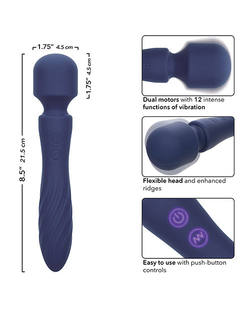 Charisma Mystique Wand Massager - Blue