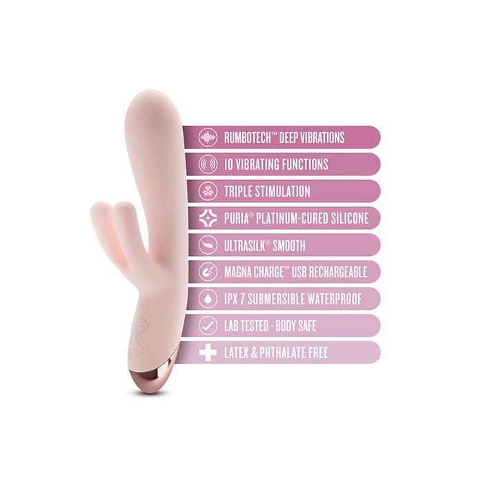 Blush Elora Rabbit Vibrator - Pink