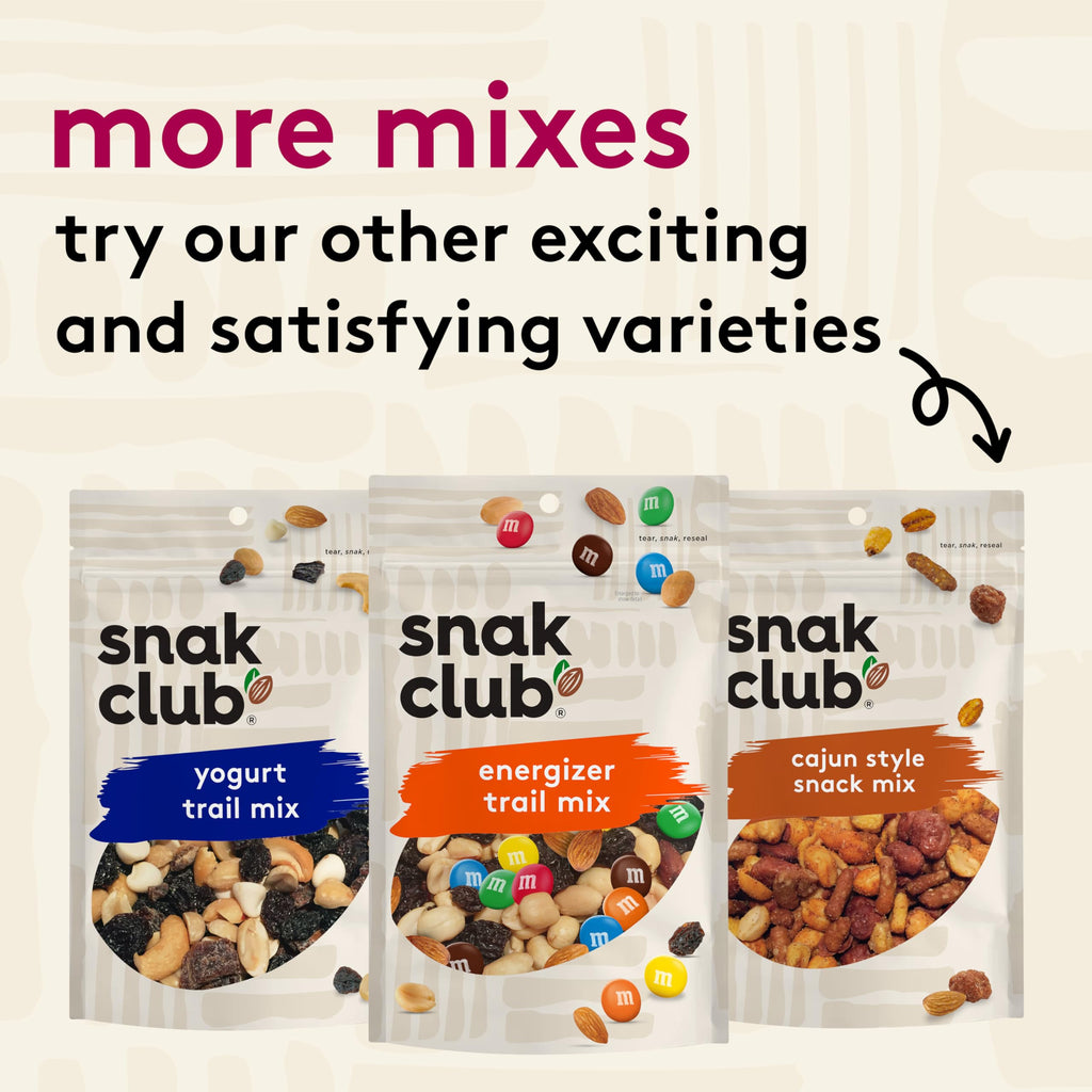 BestBy07/26 Snak Club Sweet Salty Trail Mix Peanuts M&M's Almonds 24oz