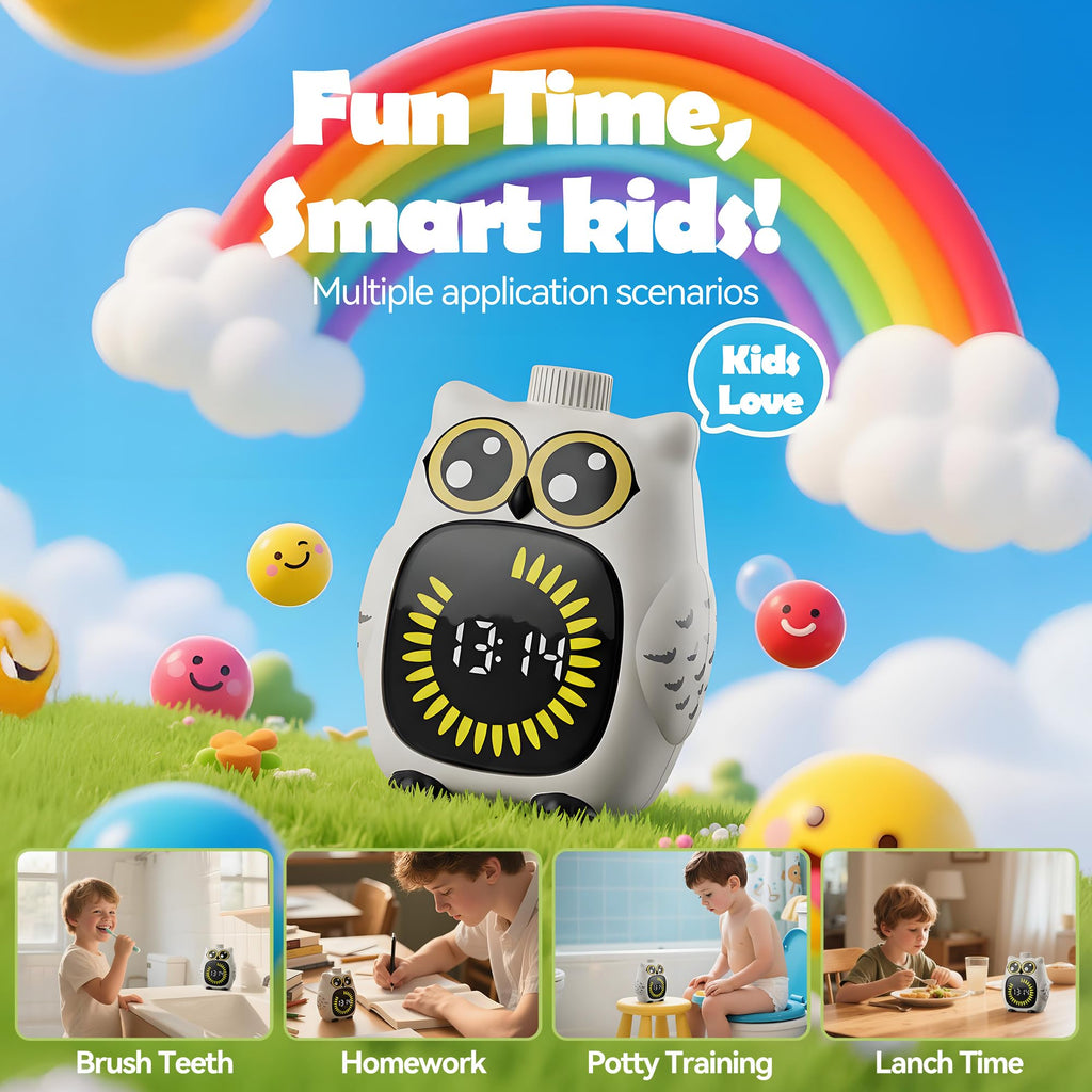 Doli Yearning Digital Visual Timer Kids Potty Training 99-Min Silent White