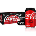 Coca-Cola Coke Zero Sugar Diet Soda Soft Drink, 12 fl oz, 12 Pack