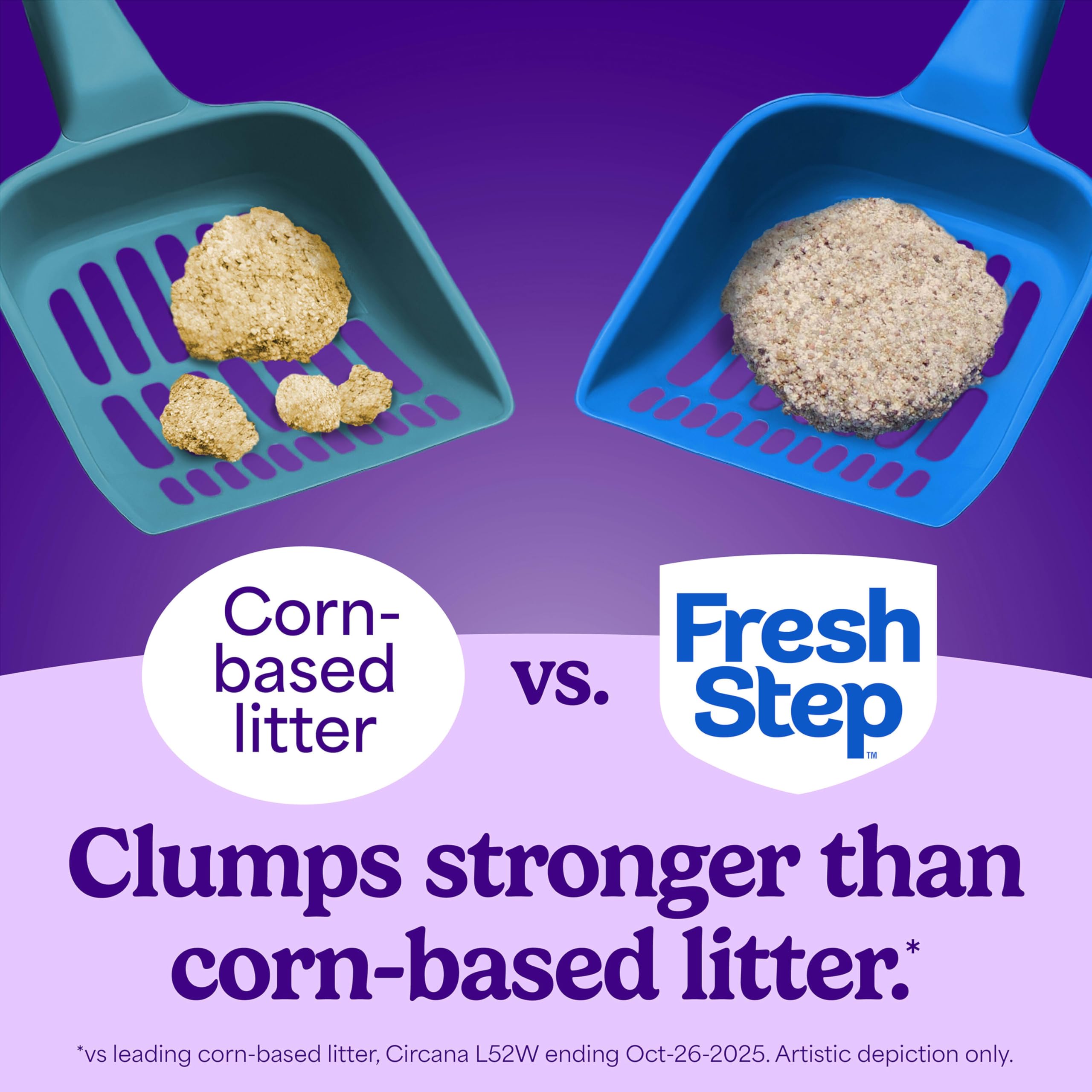 Fresh Step Clumping Cat Litter Multi-Cat Activated Charcoal Low Dust 14 lb