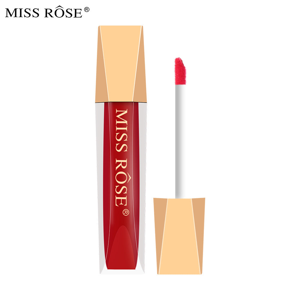Matte Lip Gloss Liquid Pearlescent Lip Gloss Non Fading Non Stick Cup Velvet Lip Glaze Lipstick