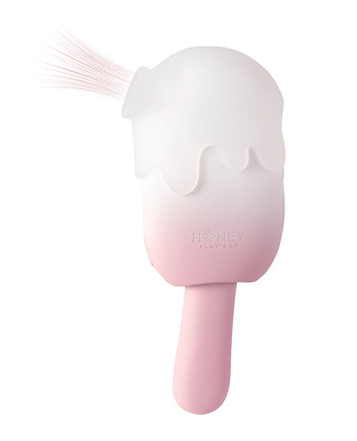 Bite Me Sucking, Tapping & Vibrating Cream Pop Vibrator