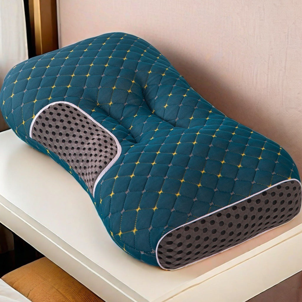 Pillow core protects cervical spine and helps sleep