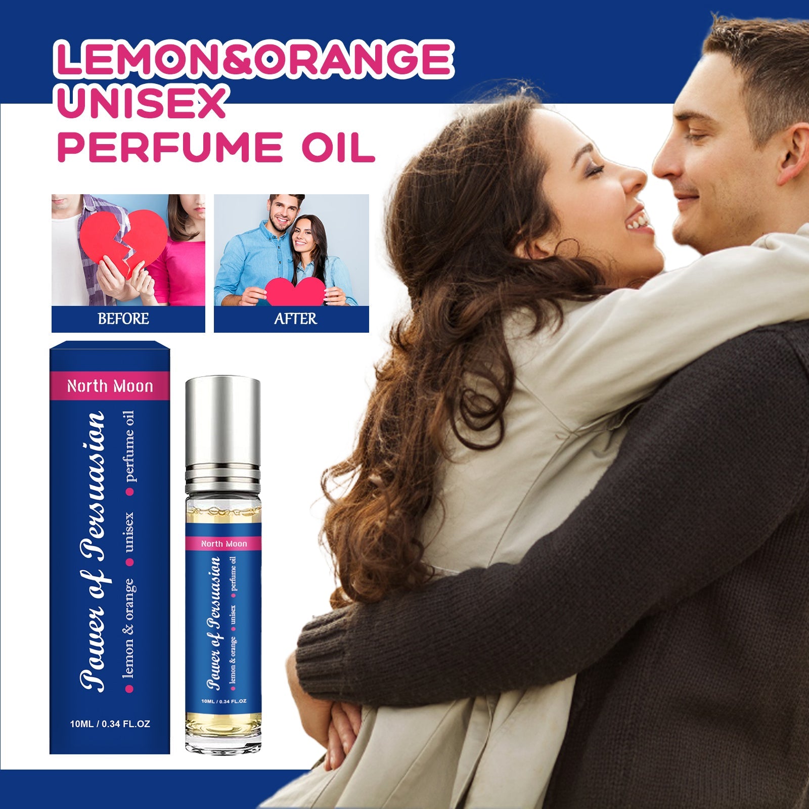Charm Ball Perfume, Fresh Niche Lasting Fragrance Couple Dating Atmosphere Perfume