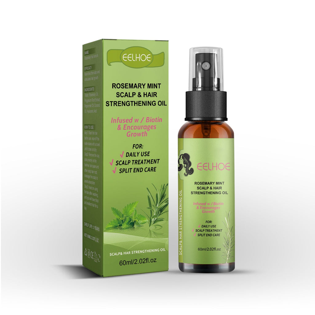 Rosemary Dense Hair Spray Hydrates Roots For Increased Elasticity Restoring Shine Anti-Set Hair Spray