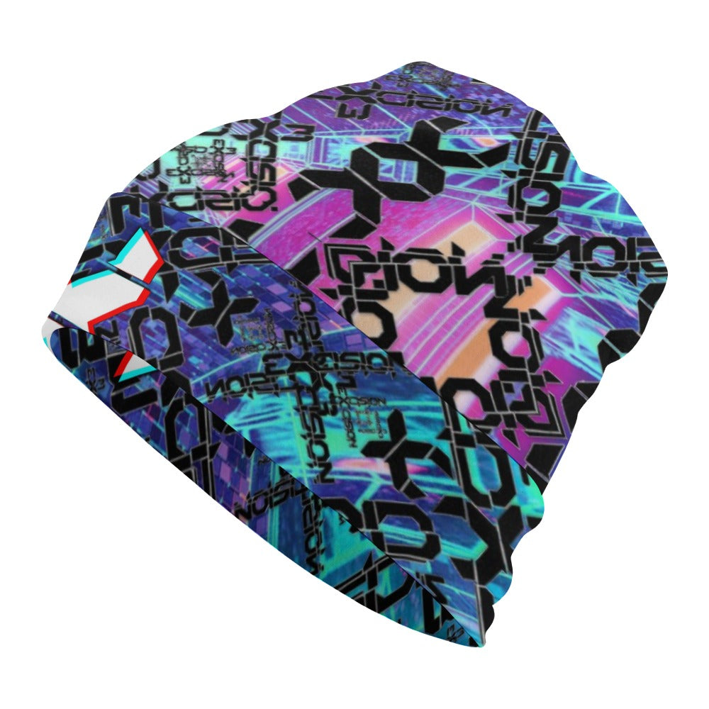 Excision Full Print Pullover Beanie