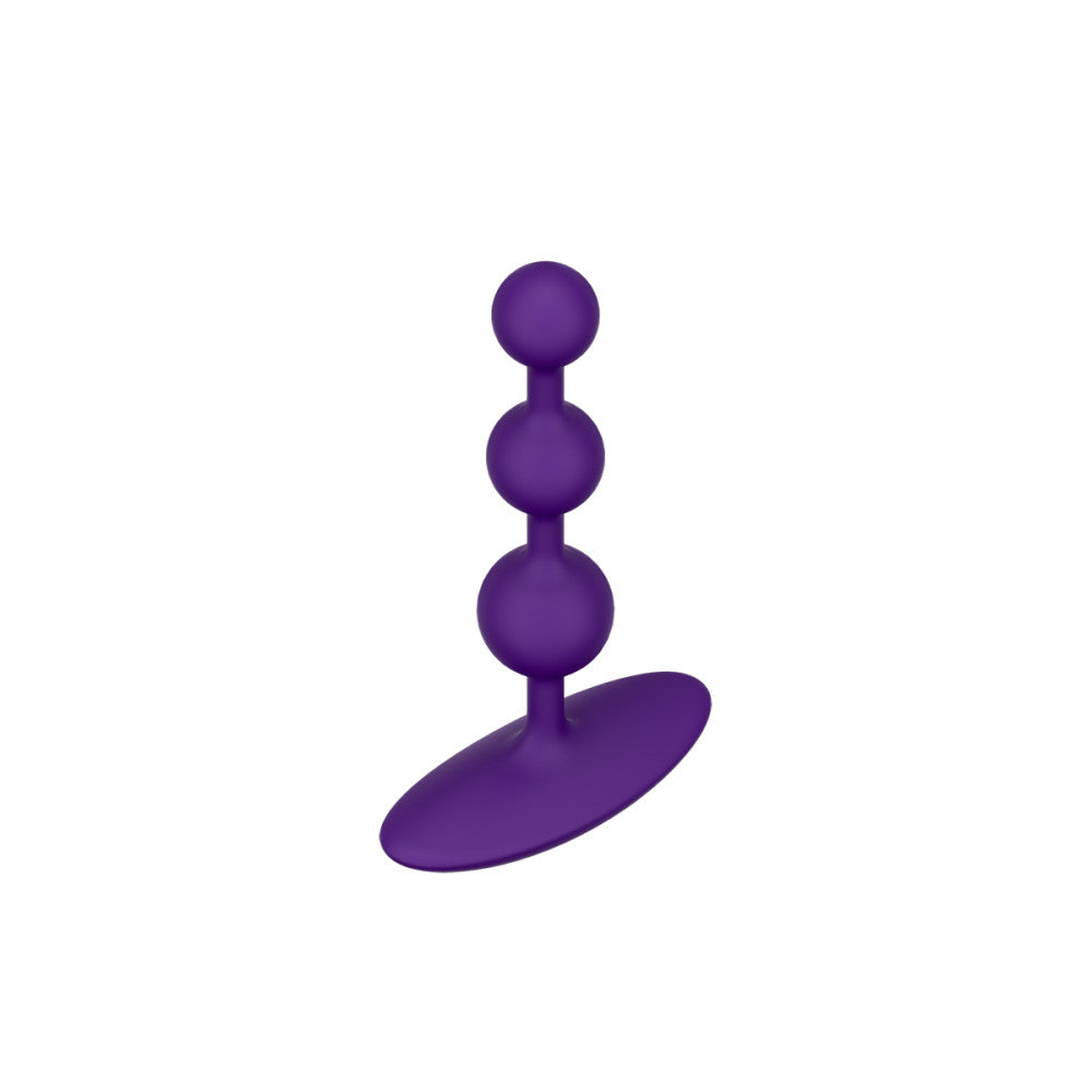 ROMP Amp Flexible Anal Beads - Violet
