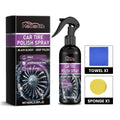Automobile Tire Polish, Tire Stain Cleaning Refurbished Waterproof Anti-Fouling Protection Tire Aging