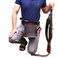 Cowhide Leather Trap Shooting Waist Bag Ammo Shot Gun Storage Shell Pouch Holder Cartridge Pouch 50+