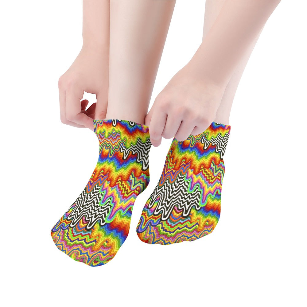 Sweat-Proof Odor-Resistant Ankle Socks - 5 Pairs of LightweightBreathable Durable with Cushioned Padding on Bottom for Men Women Unisex