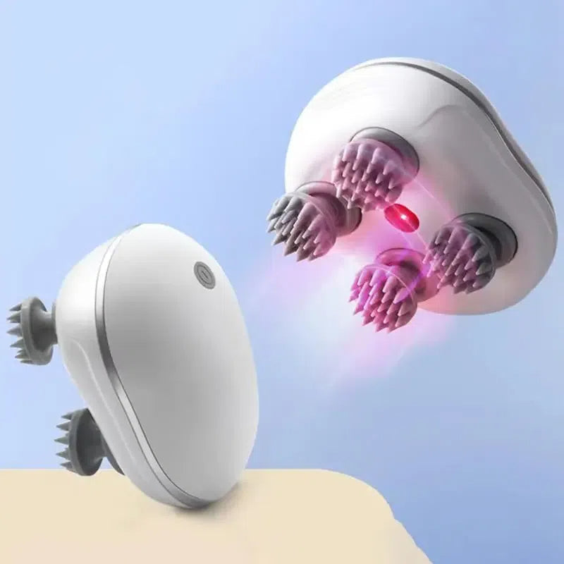 Head massager multi-purpose dragon claw hand cervical shoulder neck head meridian charging electric massager