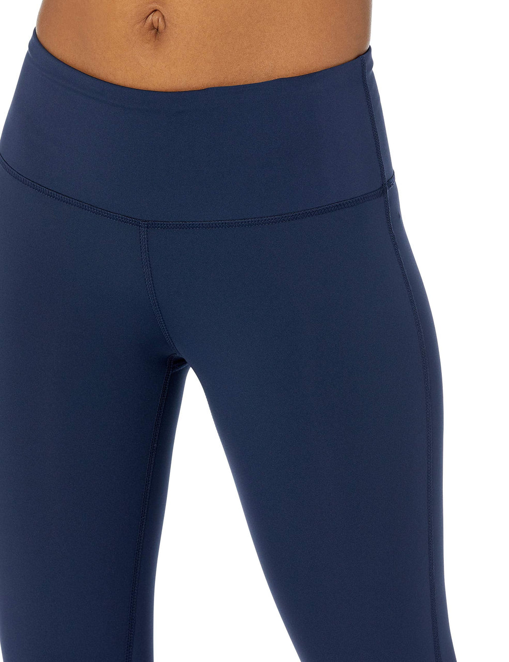 Amazon Essentials Women's Mid Rise Full Length Fitness Legging Navy Size S