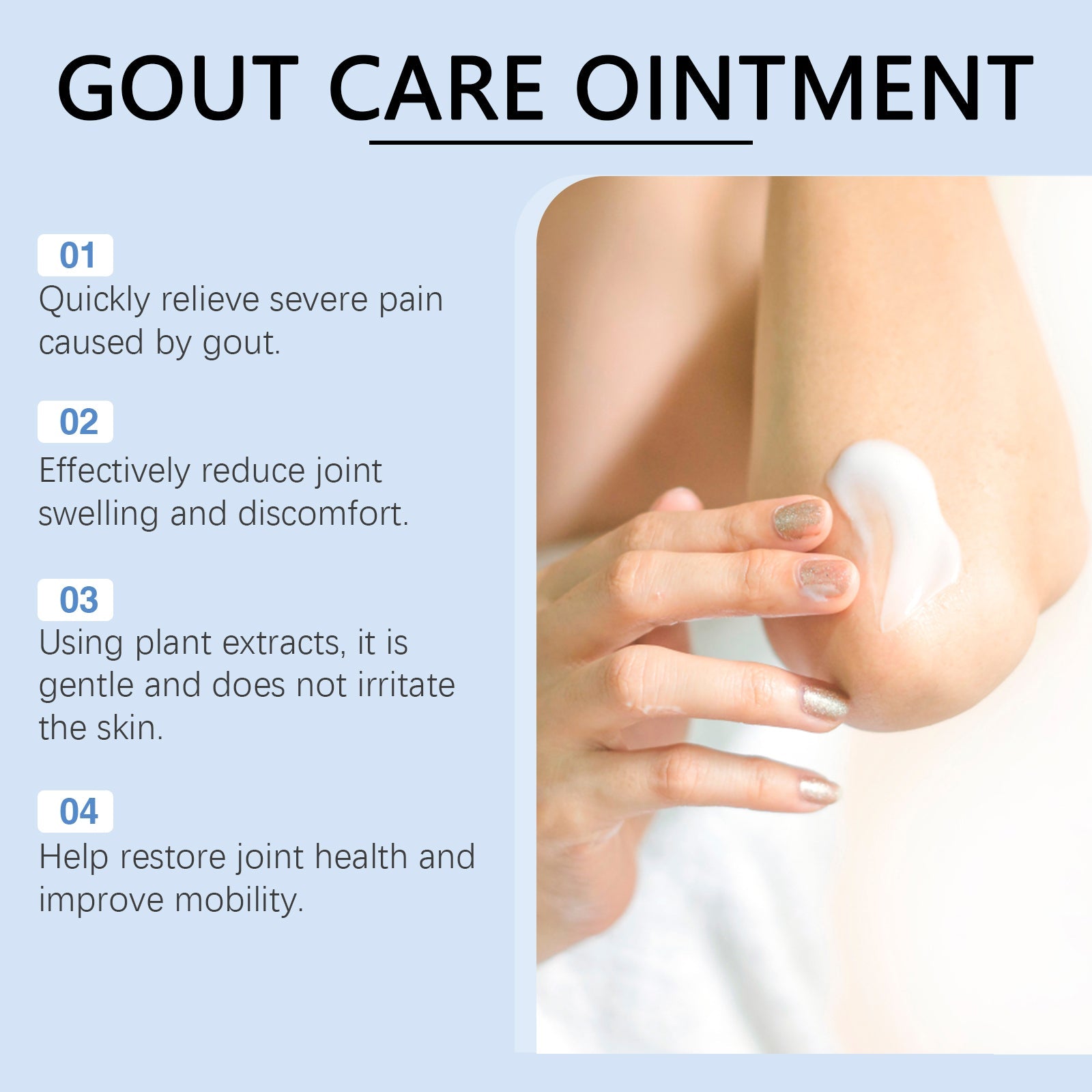 Joint Care Ointment Ease Knee Joint Neck Shoulder Improvement Toe Pain Cream Massage Cream