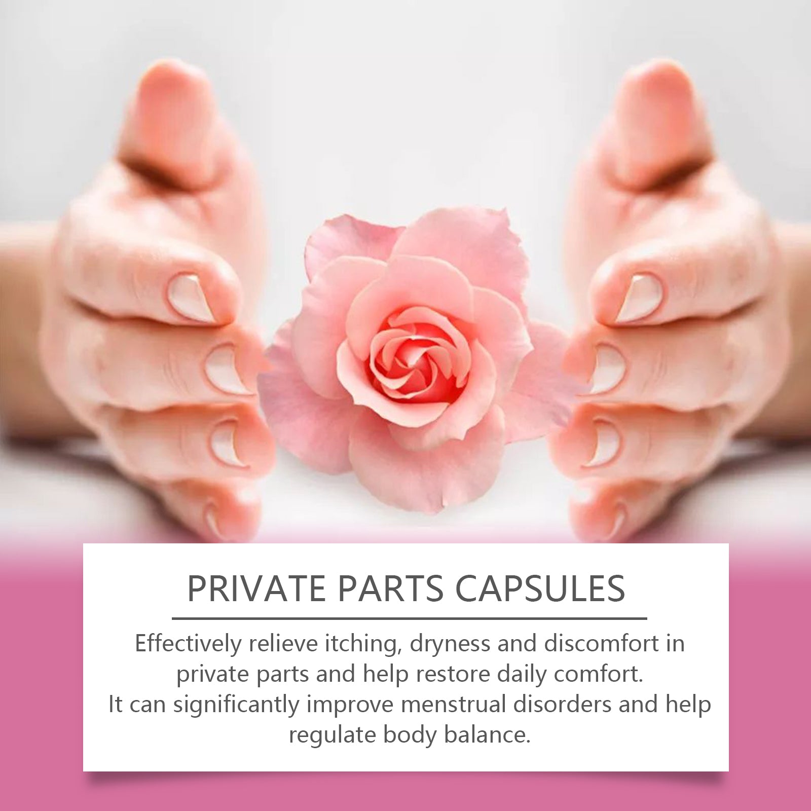 Women's Care Capsules Gentle nourishing women's body skin moisturizing daily care