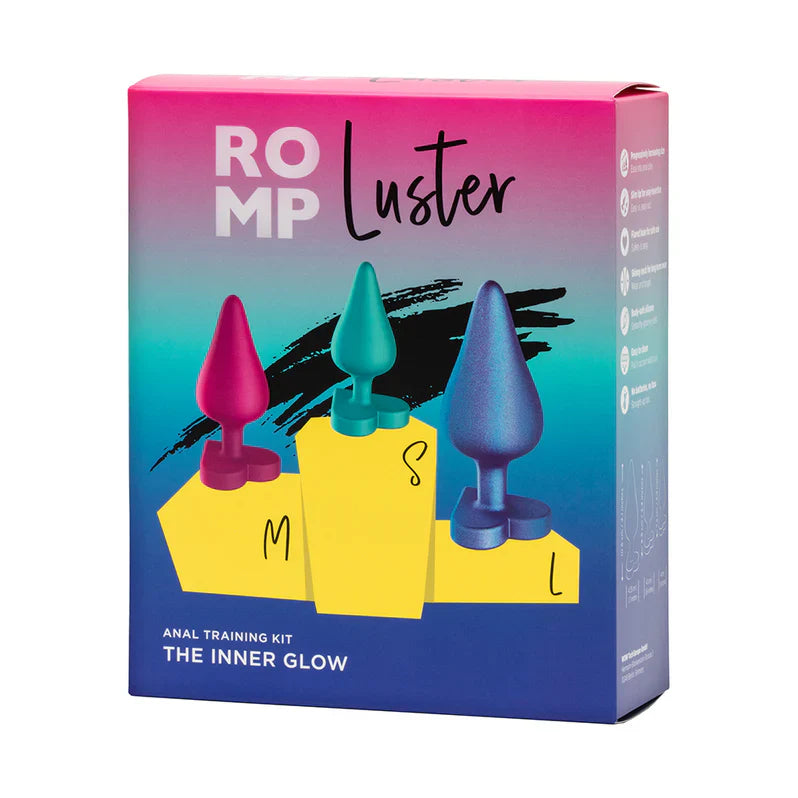 ROMP Luster Butt Plug Kit - Multi Color