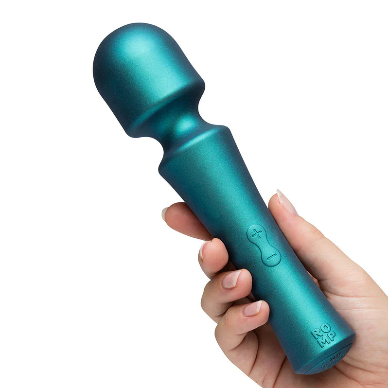 ROMP Presto Compact Wand Vibrator - Blue