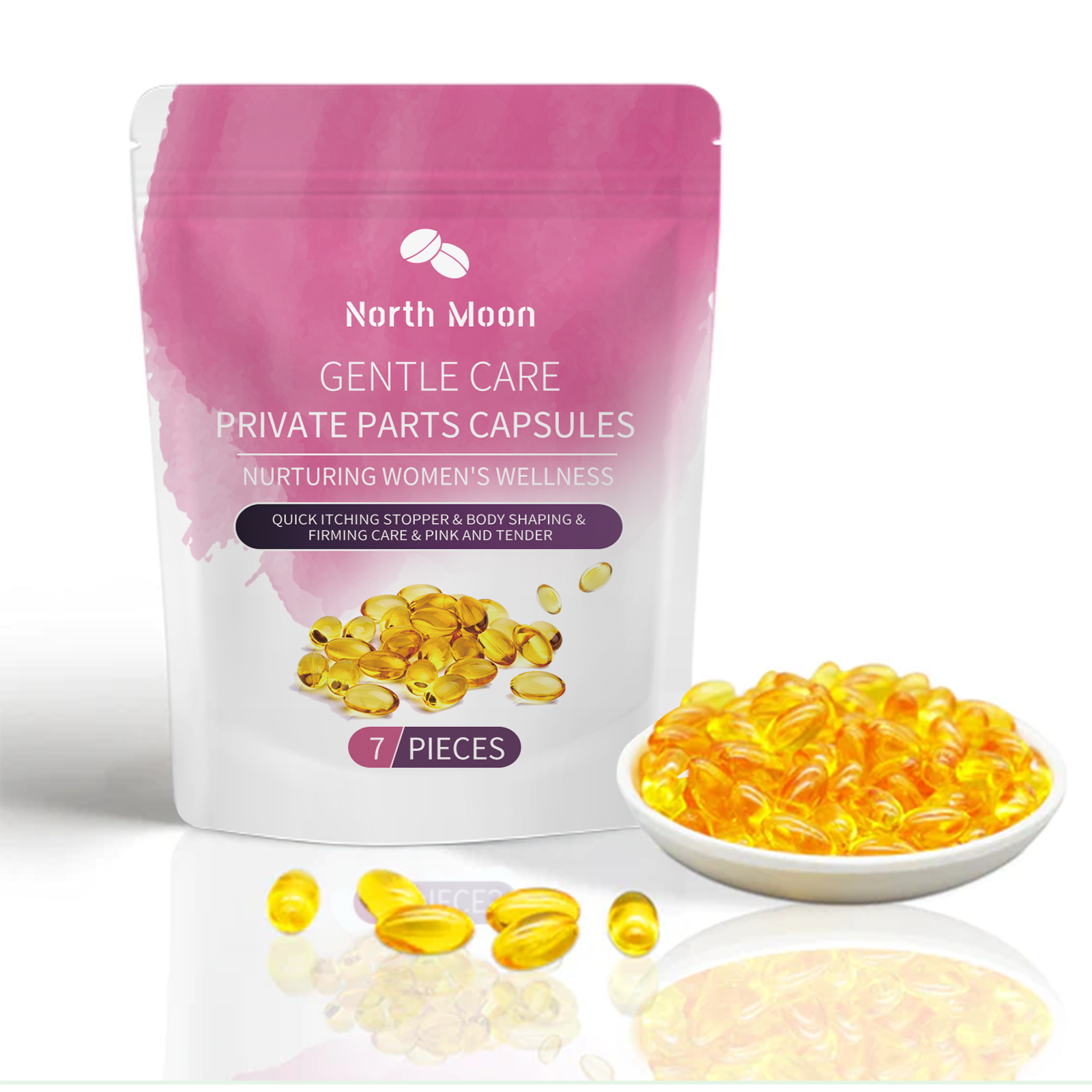 Women's Care Capsules Gentle nourishing women's body skin moisturizing daily care