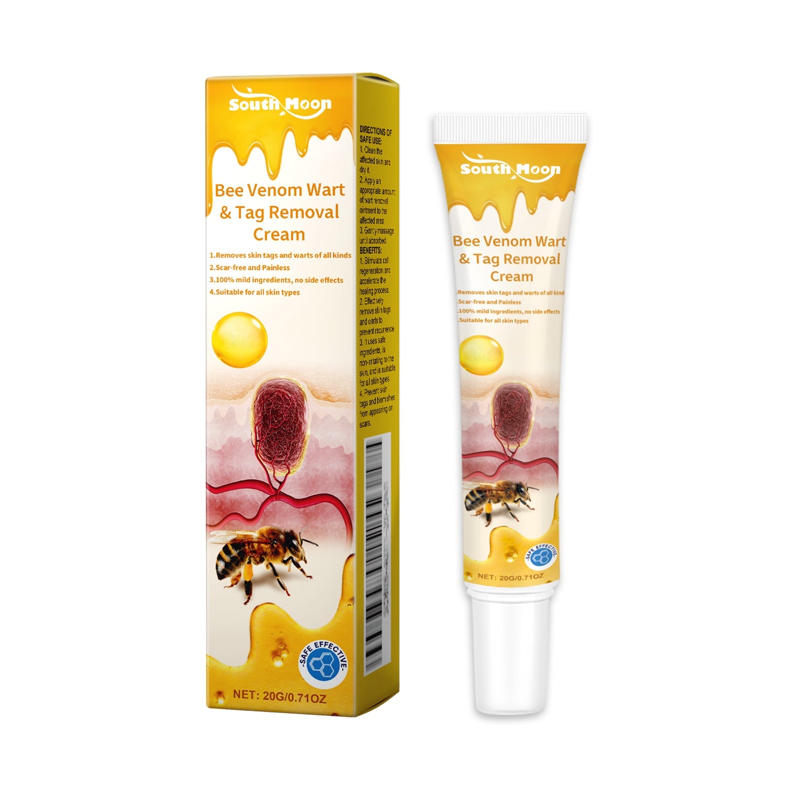 Keyu Care Cream, Gently Clean, Moisturize, Dilute Meat Granules, Repair And Smooth Skin Care Cream