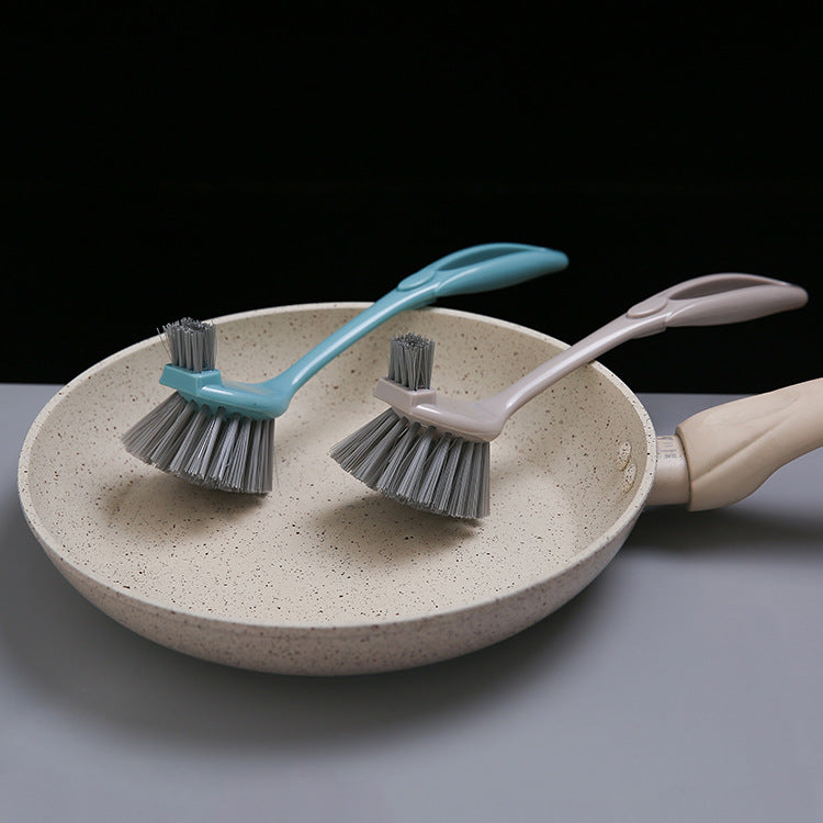Kitchen Cleaning Skillet Brush Household Washing Pot Dishwashing Brush Kitchen Stove Decontamination Cleaning Brush