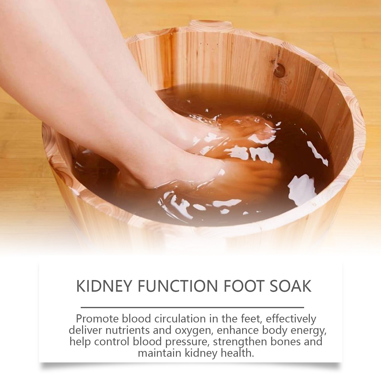 Foot Bath Foot Gel, Herbal Essence Leg Waist Care Foot Soak Package Foot Gel