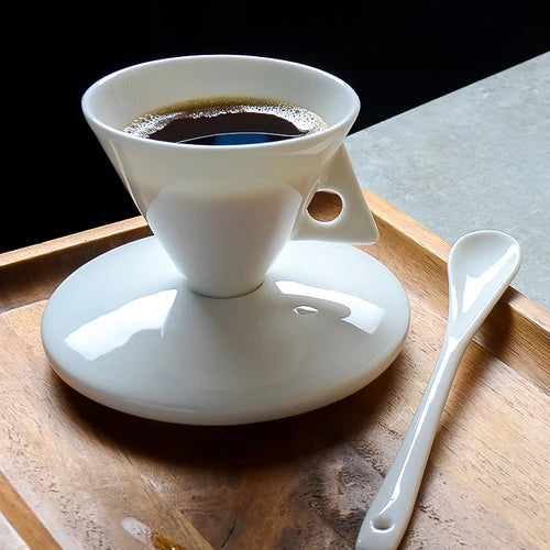 hand brewed coffee cups and saucers set with spoon espresso share ins style personality small cup exquisite highValue