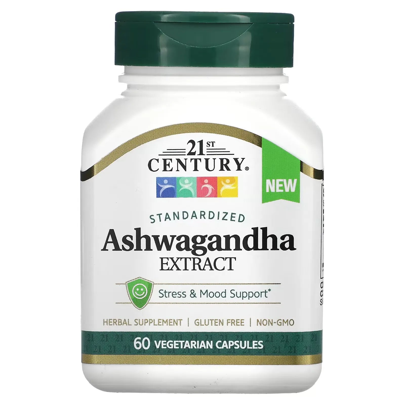 21st Century Ashwagandha 500Mg Caplets  60 Ct