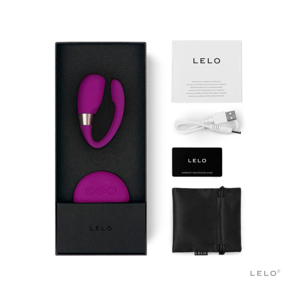 LELO Tiani 3 Couples Massager - Deep Rose