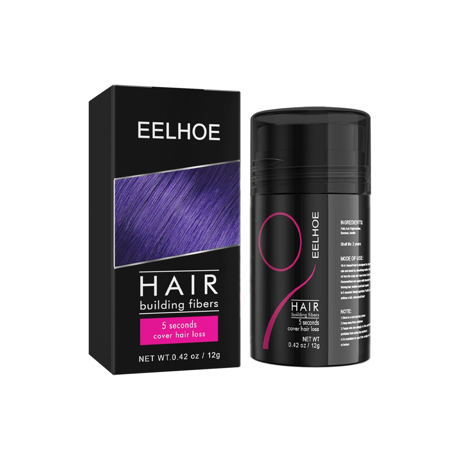 Dense Hair Fiber Powder, Increased Hair Fiber Dense Hair Beauty Hair Plant Fiber Powder