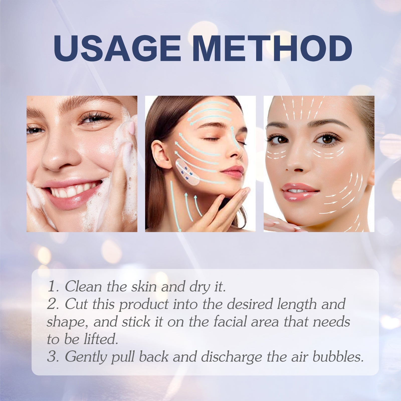 Face Lift Firming And Lifting Face Relaxers With Fine Lines Anti-Wrinkle Face Lift