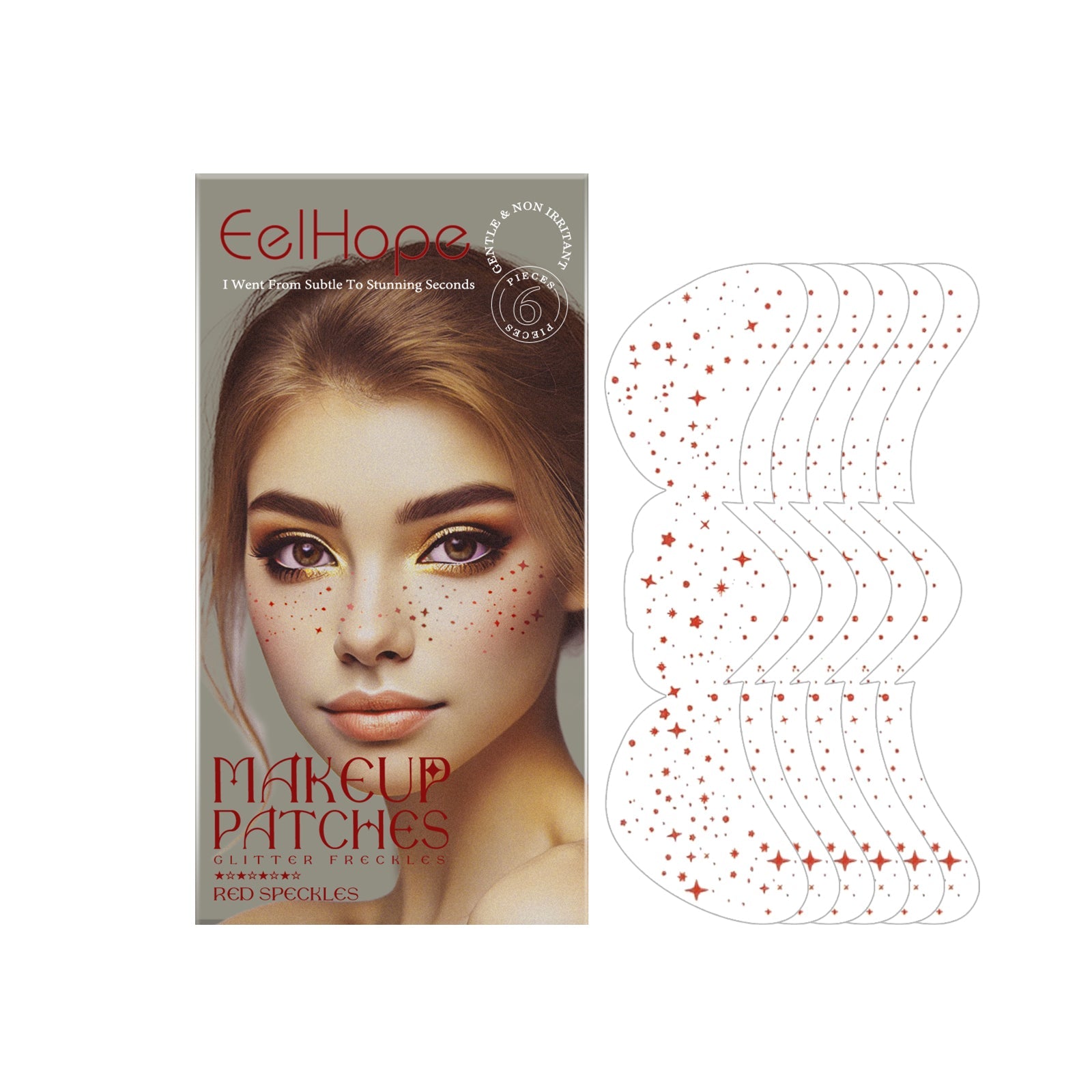 Red Spot Tattoo Stick Everyday Easy To Create Charm Freckle Makeup Beauty Makeup Stickers