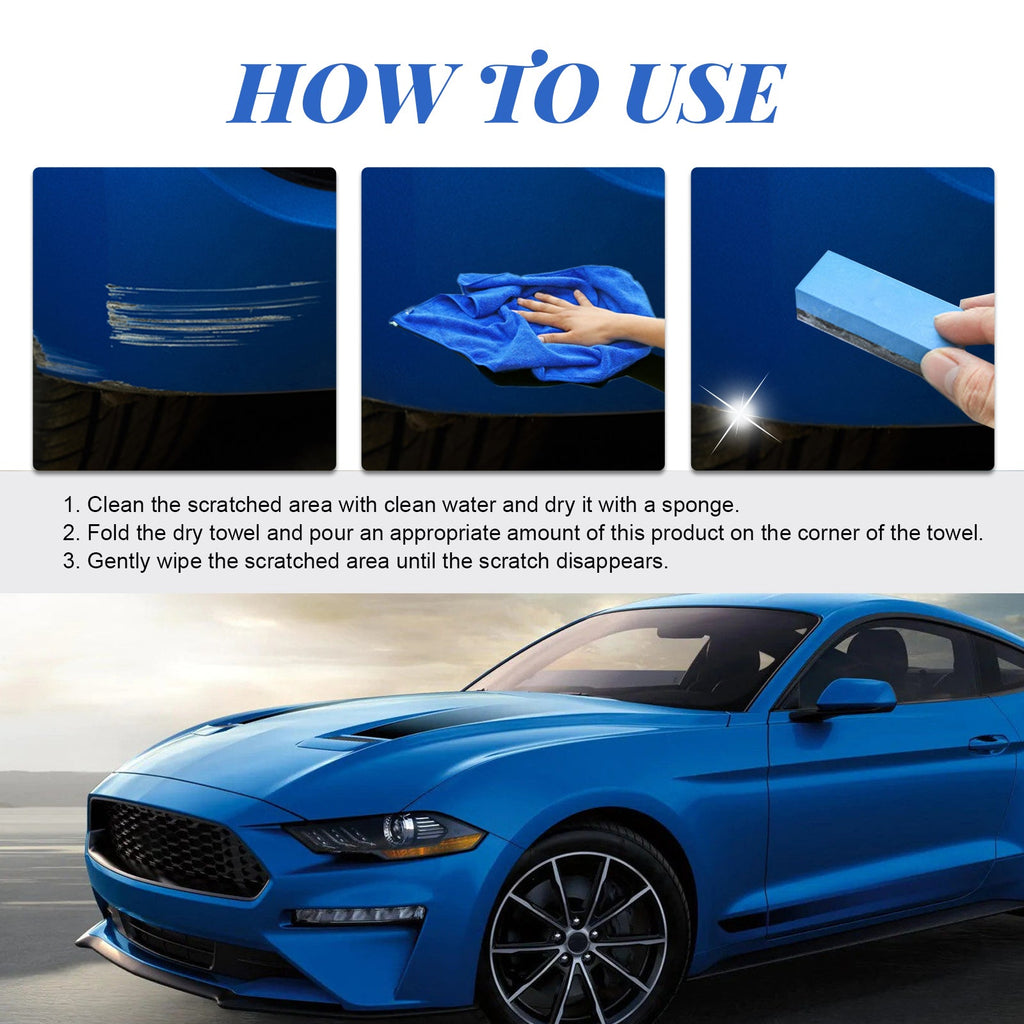 Car Scratch & Swirl Remover, Car Paint Scratches Scratches Repair Cleaning And Polishing Refurbishment Maintenance Kit