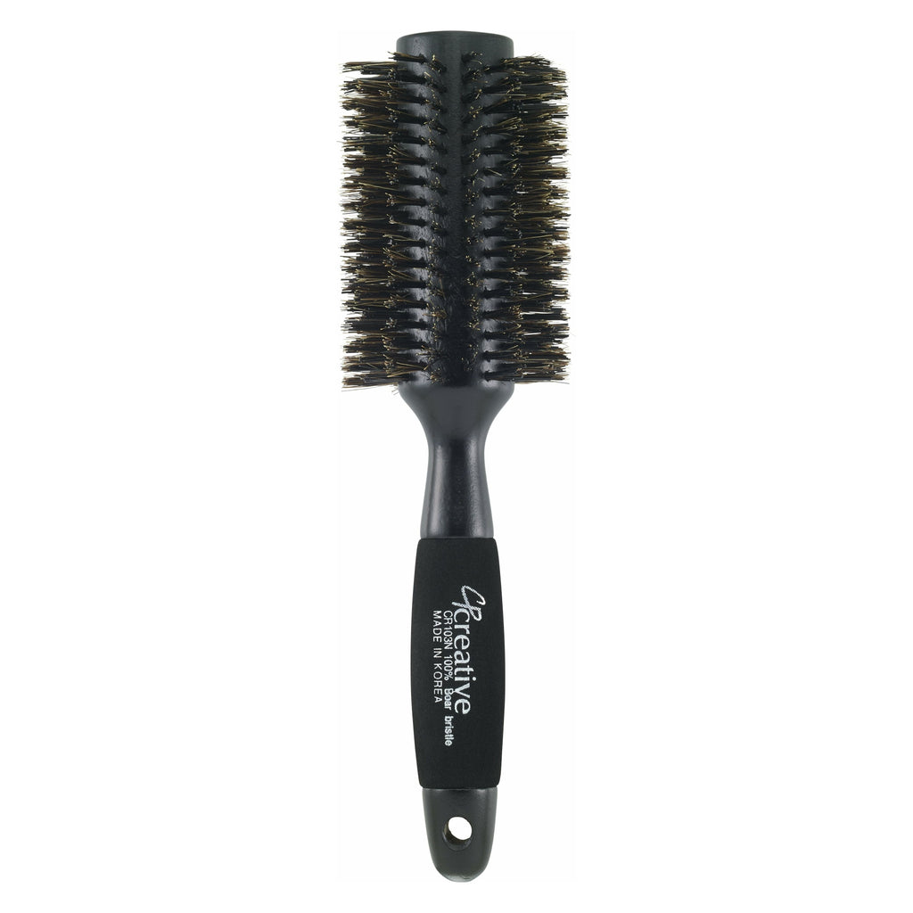 Wood Reinforced Boar Bristle Hair Brush