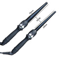 curlers conical curling iron single tube ceramic glaze pear flower cone electric hair curly hair : 110-240 - v