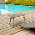 ECTANGULAR WOOD TABLE