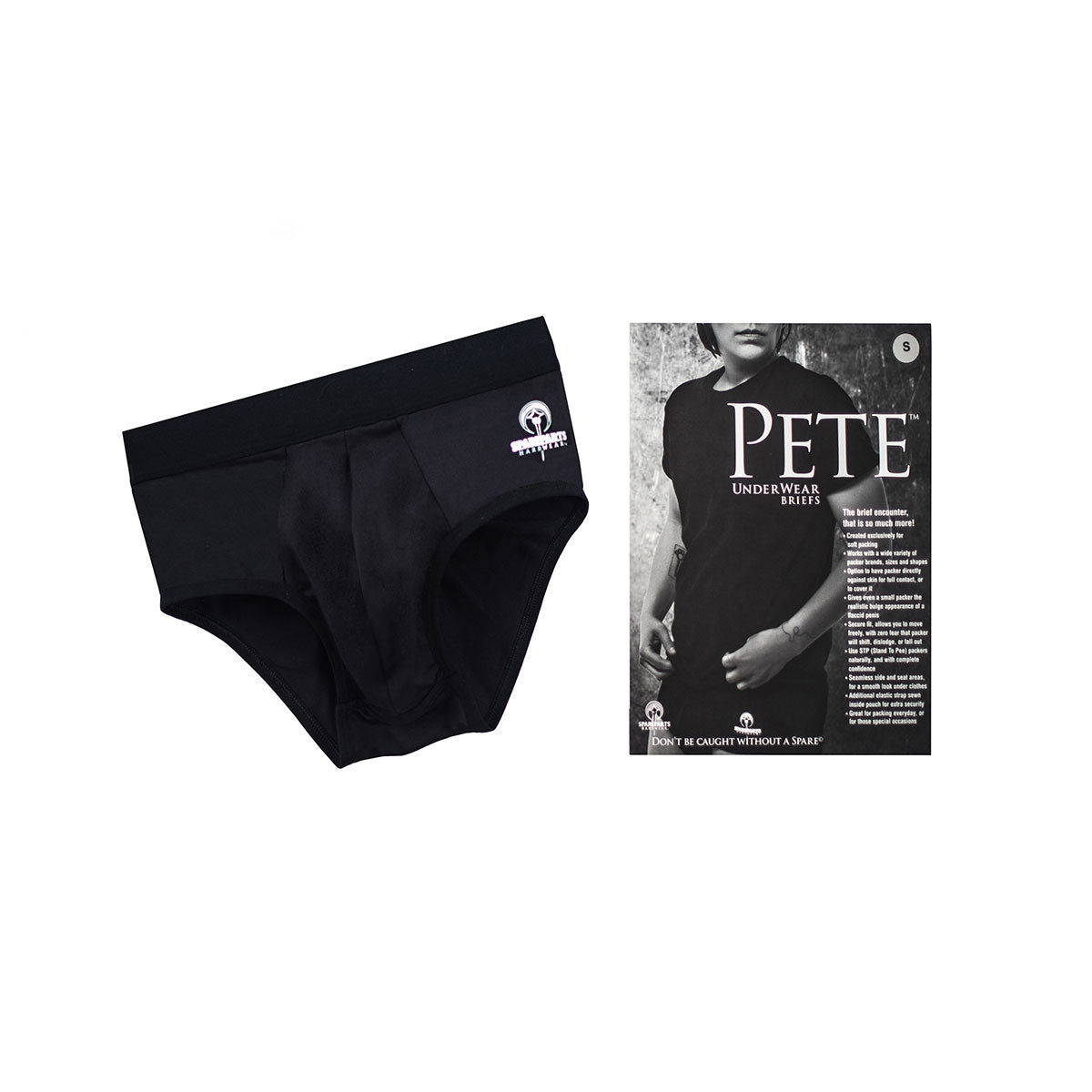 SpareParts Pete Contoured Packing Briefs Medium