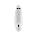 Womanizer Premium Clit Sucker - White/Chrome