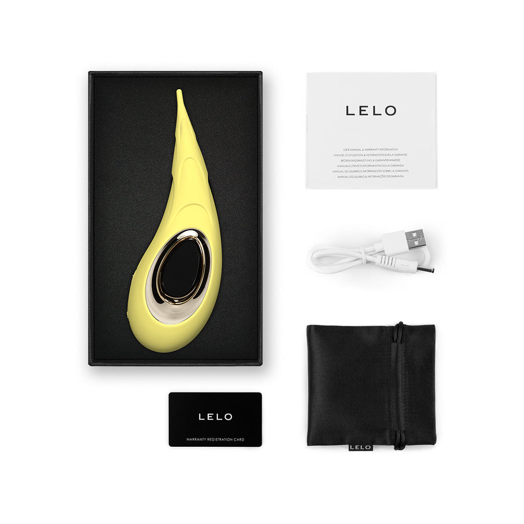 LELO Dot Cruise Pinpoint Vibe - Lemon Sorbet