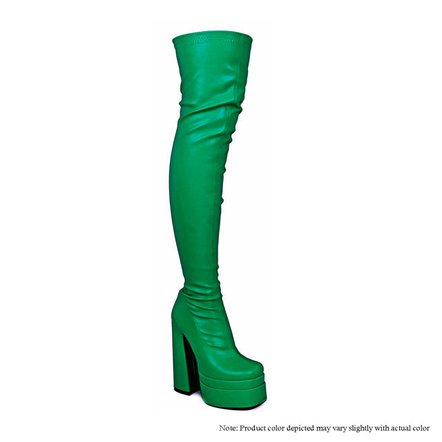 Ari - Green {Order 1/2 Size Larger}