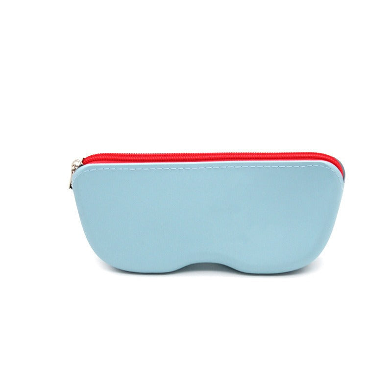 Silicone bag, waterproof, cosmetics, miscellaneous items, small change storage bag, eye bag, silicone storage bag