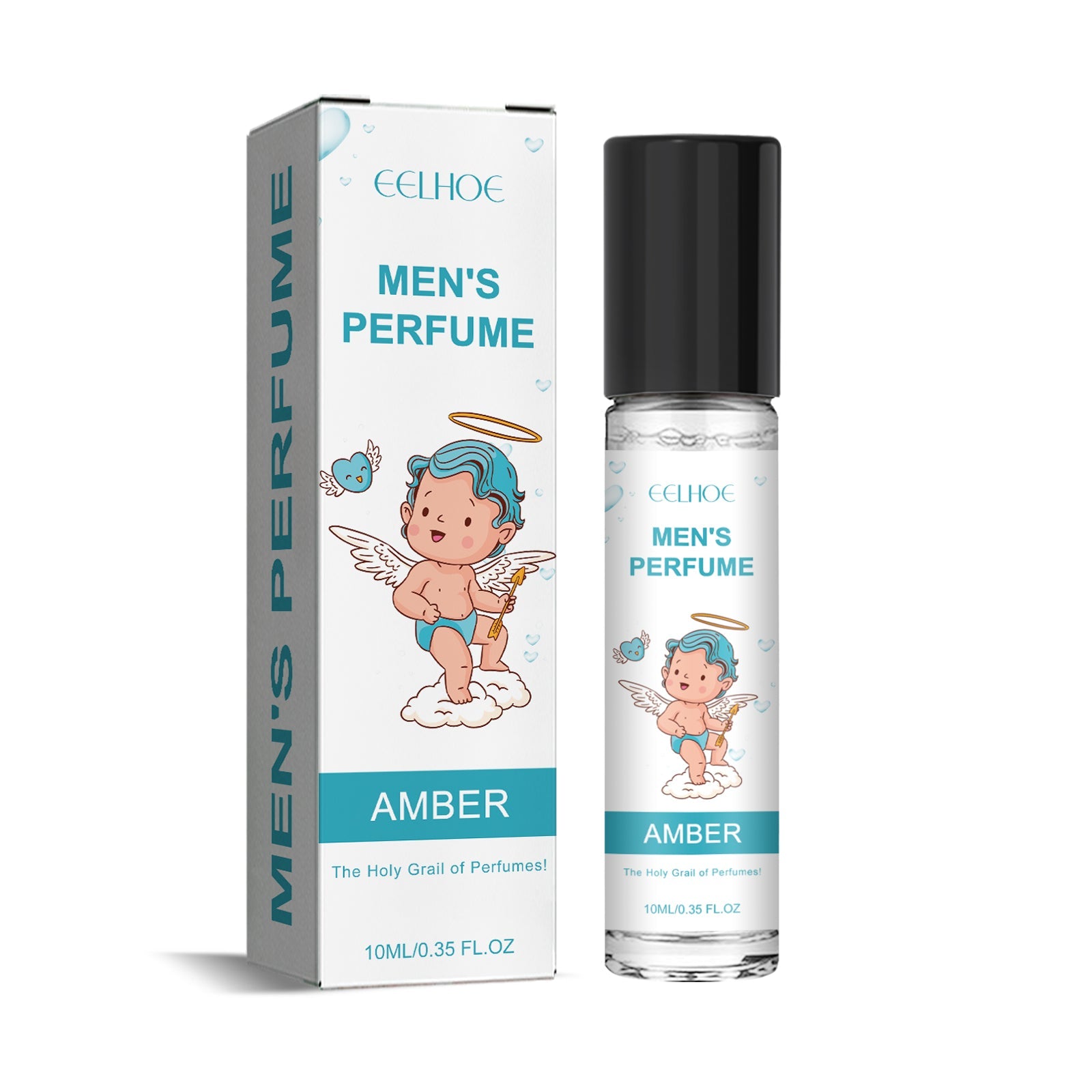 Cupid Perfume Series, Long-Lasting Light Fragrance Fresh Natural Niche Fragrance Wrist Behind Ear Perfume