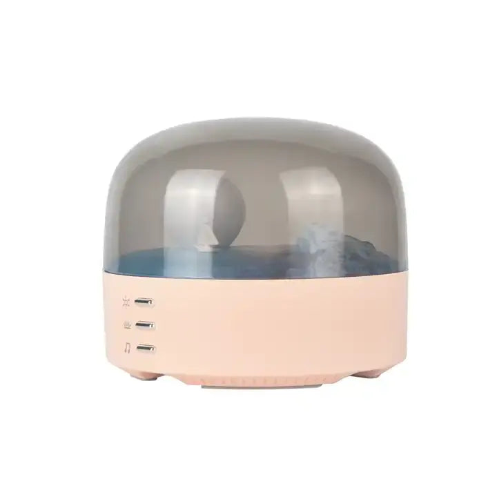 LED Warm Light Table Moon Lamp Decorative Table Light for Reading Room Bedside Living Room Night Light Bluetooth Speaker Lamp